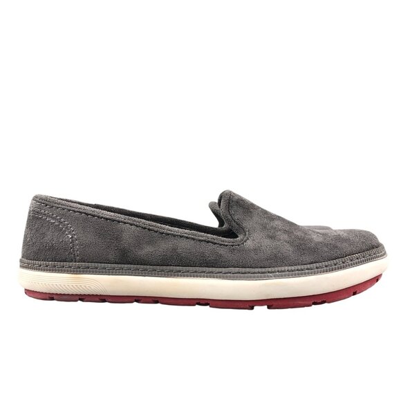 BareTraps Women's Size 7M Vanassa Grey Textile Closed Toe Slip On Low Top Shoes - Picture 1 of 13